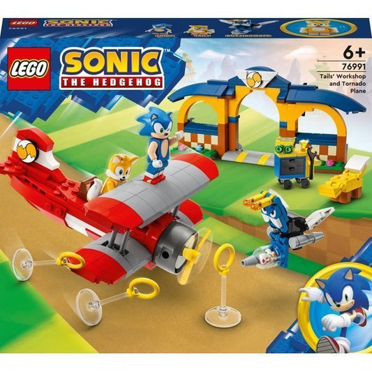 LEGO SONIC - Tails Workshop and Tornado Plane - 76991