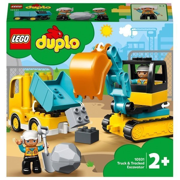 DUPLO Truck & Tracked Excavator - 10931