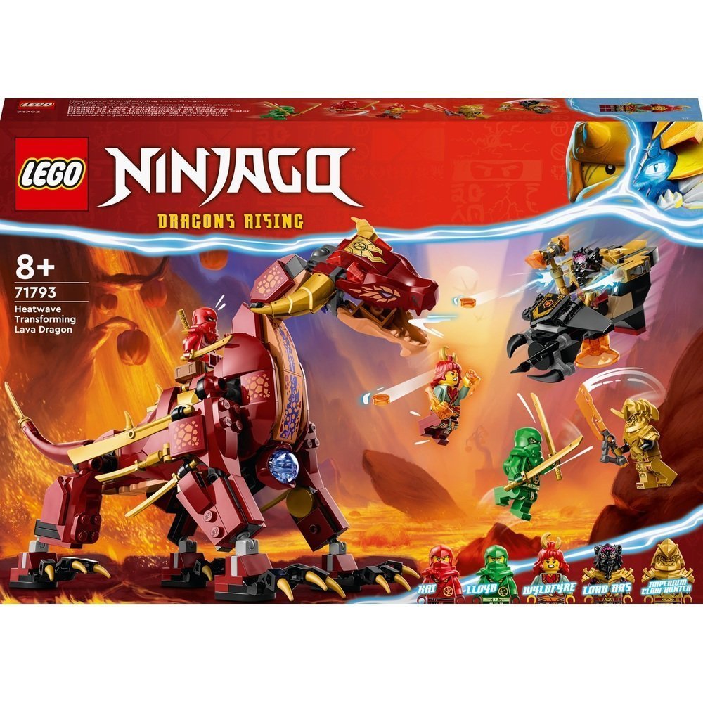 LEGO Ninjago - Heatwave Transforming Lava Dragon - 71793