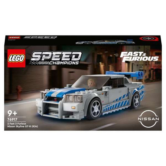LEGO Speed Champions - 2 Fast 2 Furious Nissan Skyline GT-R (R34) - 76917