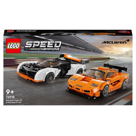 LEGO Speed Champions McClaren Solus GT & Mercedes F1 LM 76918