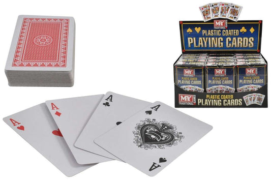 Premium Plastic Coated Playing Cards