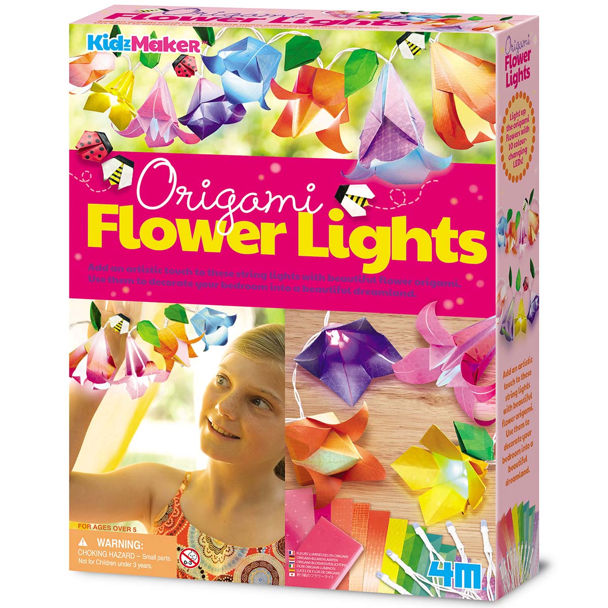 Origami Flower Lights Craft Kit