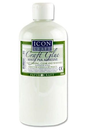 Icon PVA Craft Glue 500ml