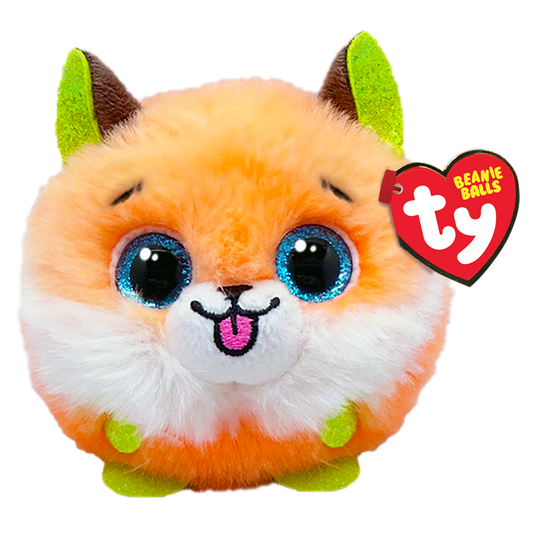 Sherbet - Orange Fox - TY Puffies - 42542