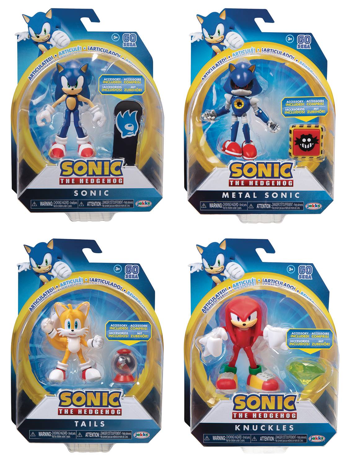 Sonic Classic 4 Inch Articulated Figure
