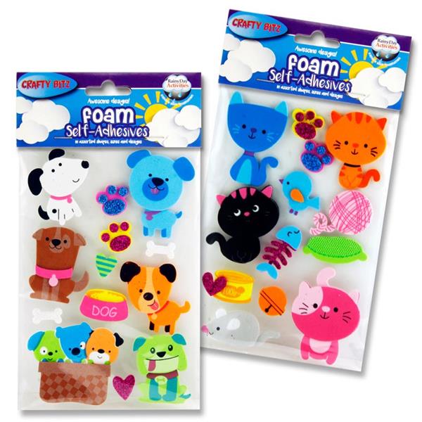 Squishy Foam Stickers Pets