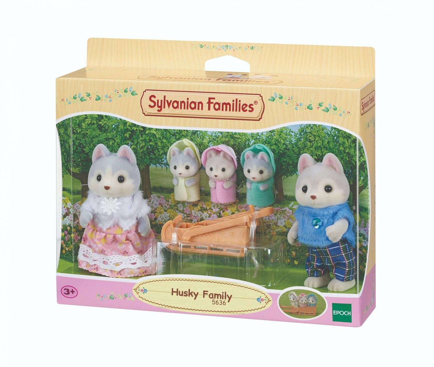 Sylvanian Families - Husky Family - 5636