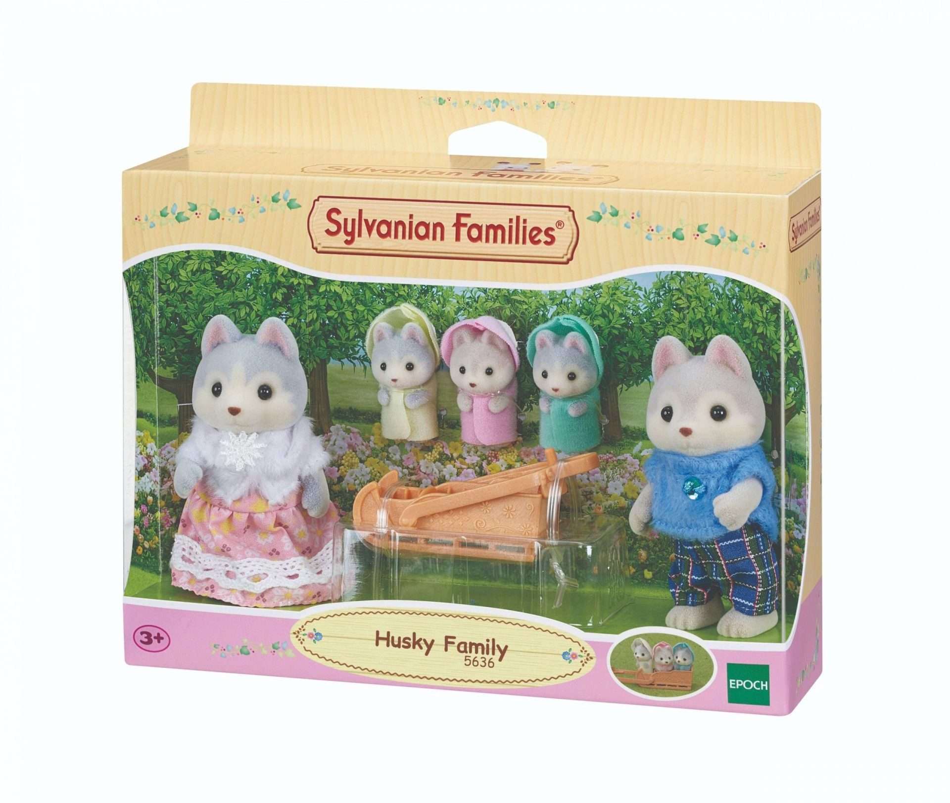 Sylvanian Families - Husky Family - 5636