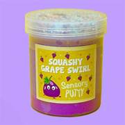 Slime Party Squashy Grape Swirl Sensory Putty