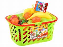 Grocery Basket with Fruit