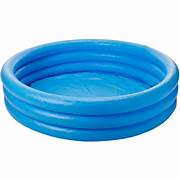 Intex 45" x 10" 3 Ring Crystal Blue Pool
