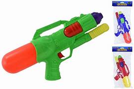 Air Pressure Water Gun (Assorted Colours) 31cm