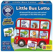 Little Bus Lotto Orchard Toys Mini Game