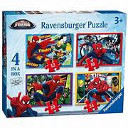 Spiderman - 4 in a Box - Ravensburger 6915