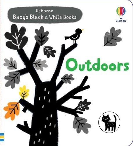 Usborne Baby's Black & White Book - Outdoors
